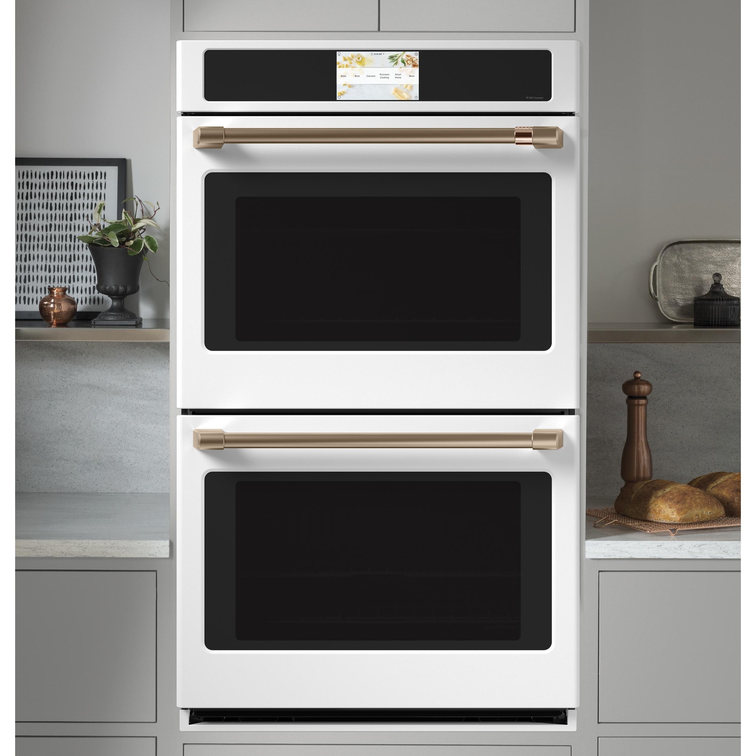 Caf¨¦ 30-inch Built-In Double Wall Oven with Built-in WiFi CTD90DP4NW2