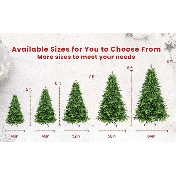 6FT PEandPVC Prelit Christmas Tree in Green