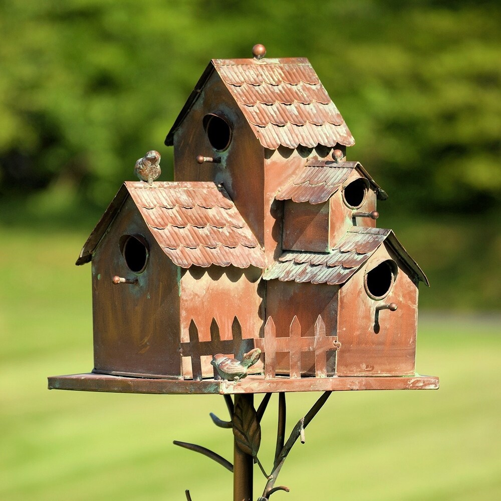 Country Style Iron Birdhouse \
