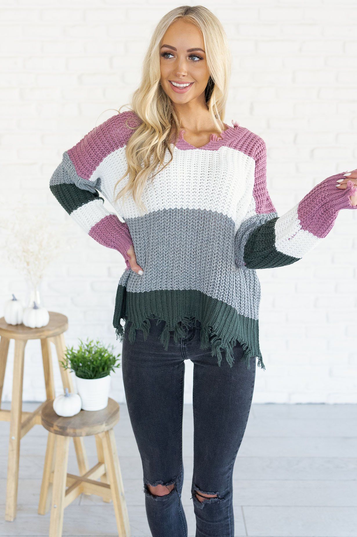 In The Zone Modest Sweater