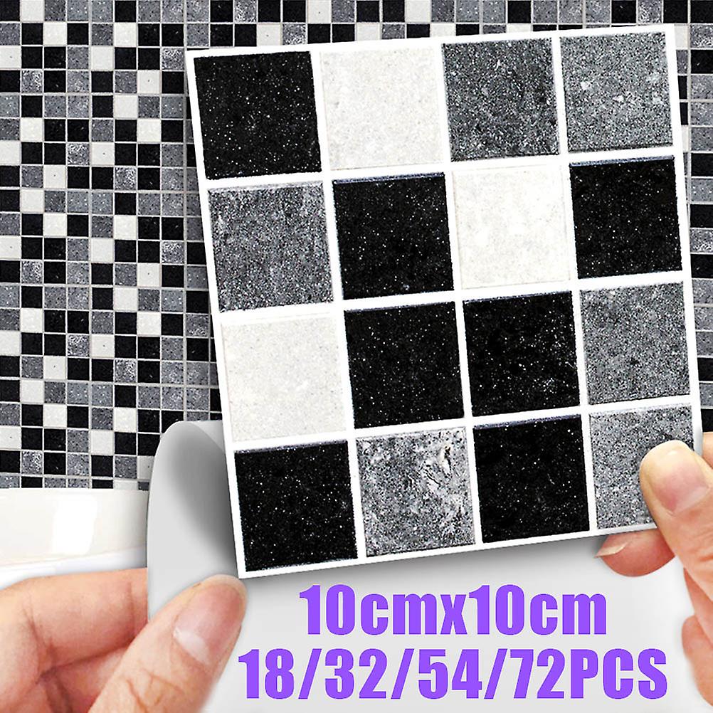 Kitchen Tile Stickers Bathroom Mosaic Sticker Self adhesive Wall Home Decor