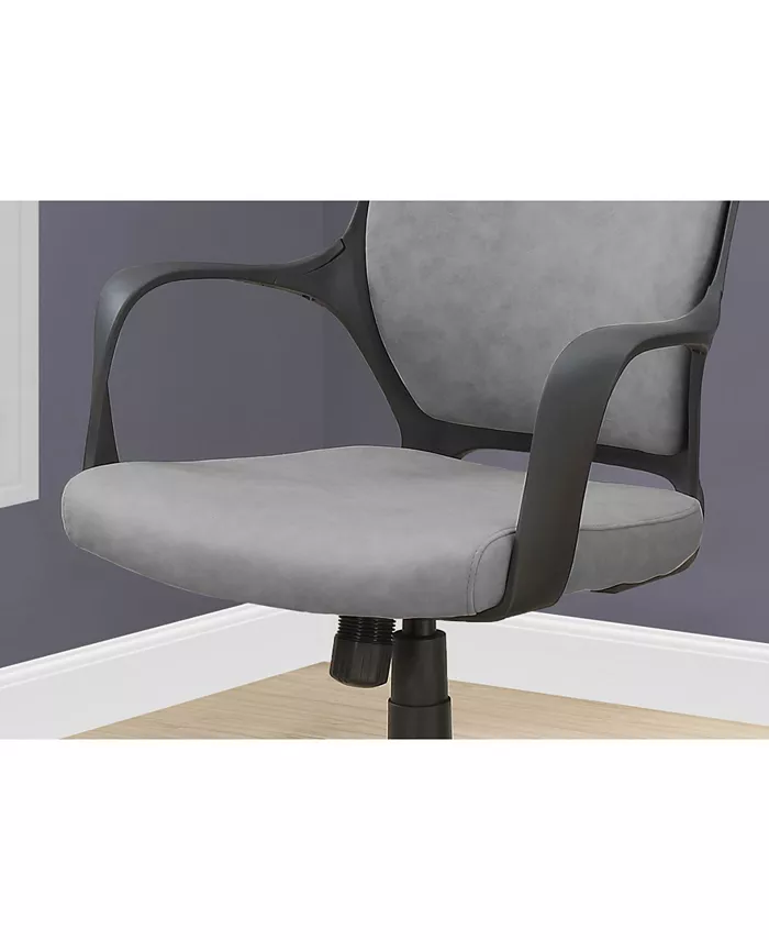 Monarch Specialties Office Chair -Microfiber High Back Executive