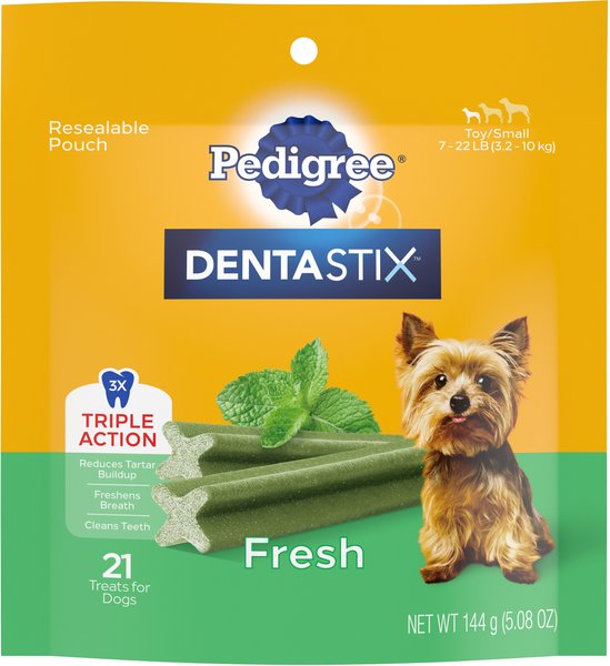 Pedigree Dentastix Fresh Mint Flavored Mini Dental Dog Treats