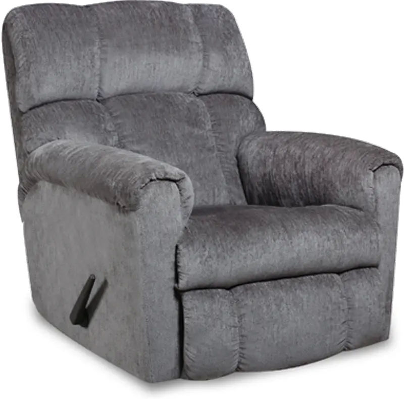 Commander Gray Rocker Recliner