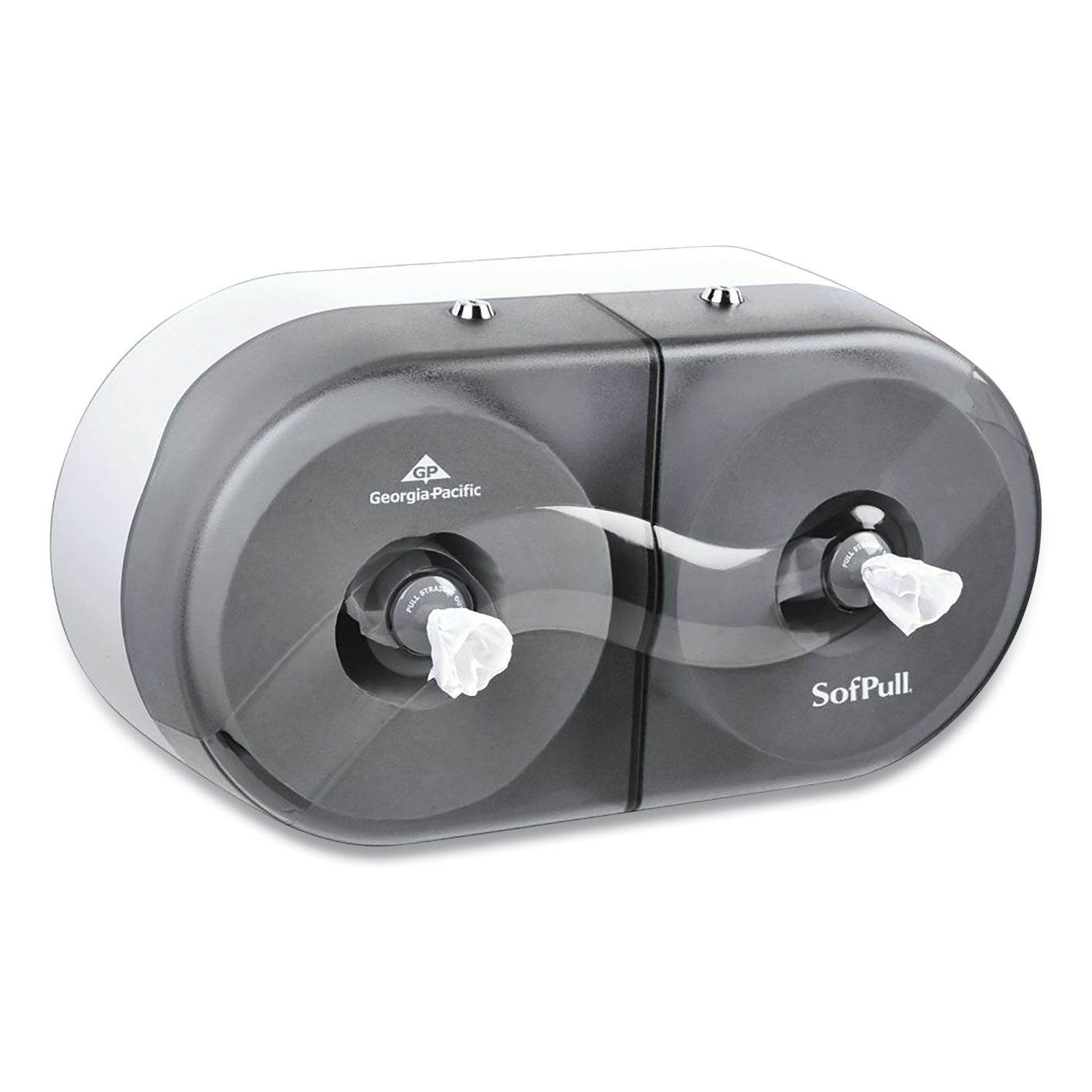 SofPull Twin High-Capacity Center-Pull Dispenser by Georgia Pacificandreg; Professional GPC56509