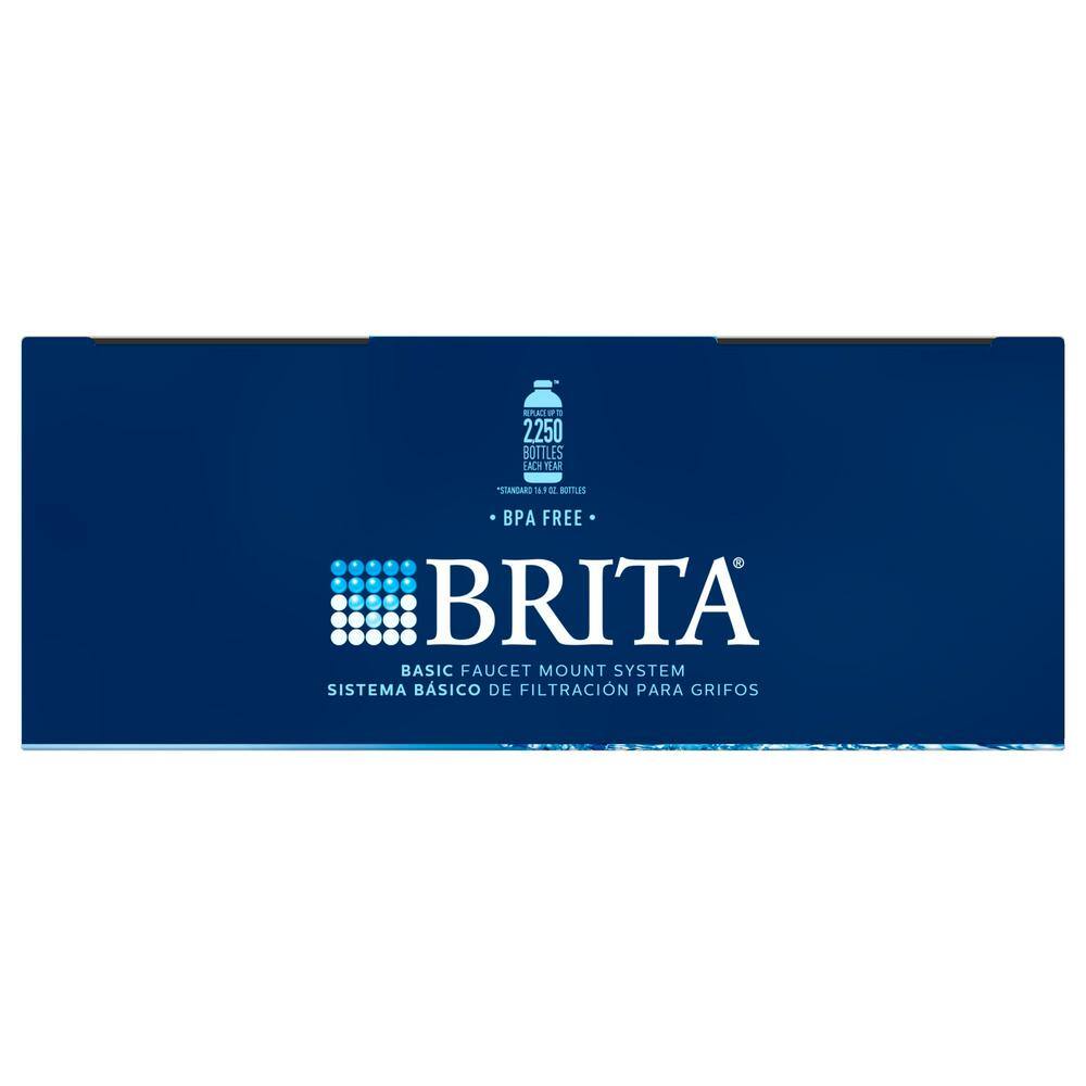 Brita Faucet Mount Tap Water Filtration System in White BPA Free Reduces Lead 6025835214