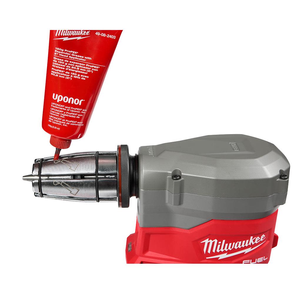 Milwaukee M18 FUEL 2 ProPEX Expander Kit with ONE KEY and 1 1/4 to  2 Expander Heads ;