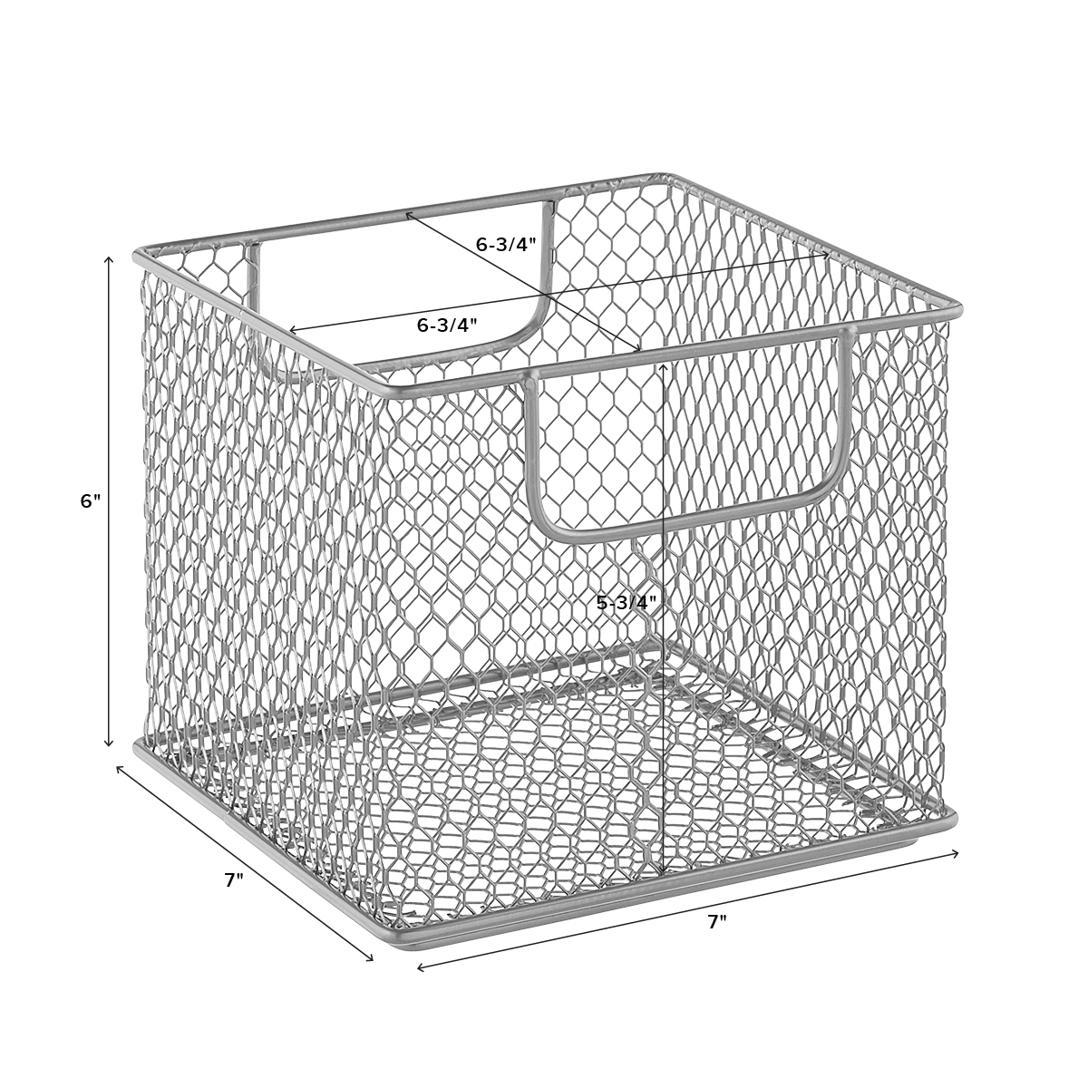 Omaha Steel Mesh Stackable Bins