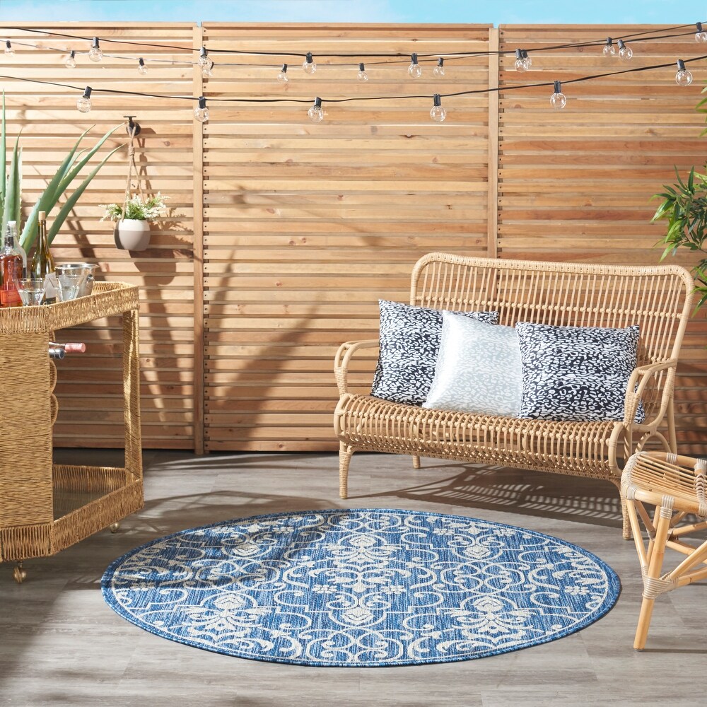 Nourison Garden Party Trellis Indoor/Outdoor Area Rug