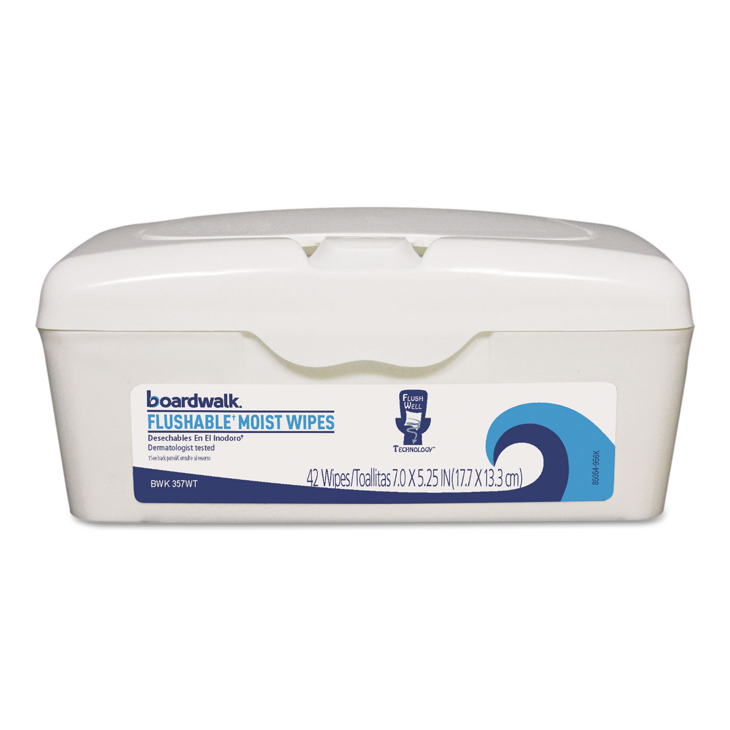 Flushable Moist Wipes by Boardwalkandreg; BWK457WT