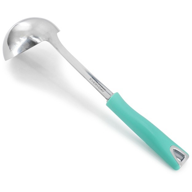 Martha Stewart Everyday Drexler Stainless Steel Ladle In Turquoise