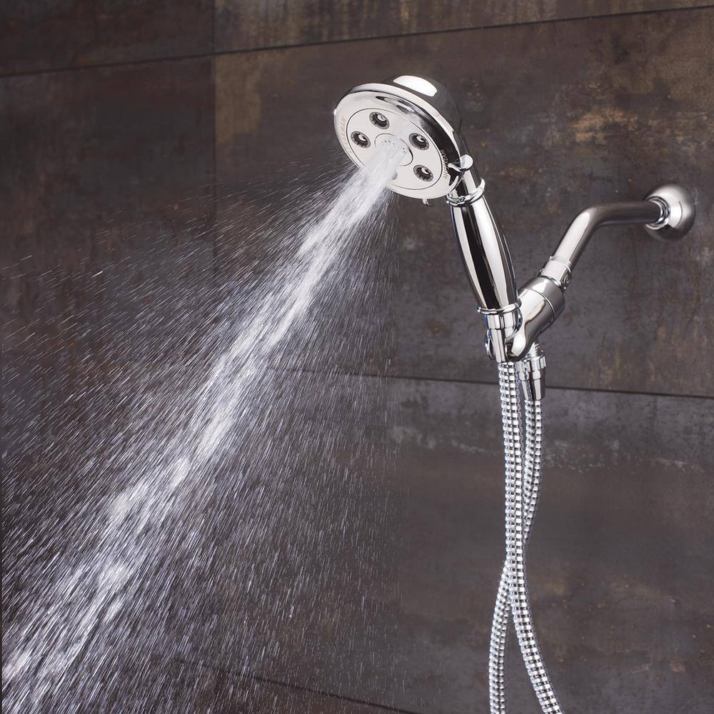 Speakman 3-Spray 4 in. Single Wall Mount Handheld Adjustable Shower Head in Polished Chrome VS-3011-E2