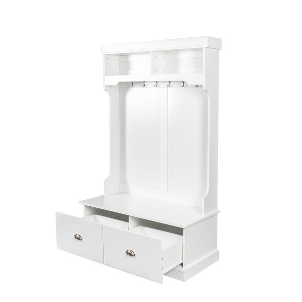 Open Wardrobe with two drawers - - 37503442