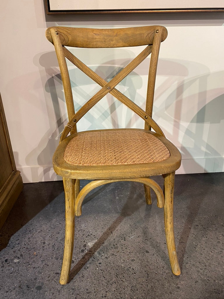 DIXIE WOOD CROSS BACK CHAIR