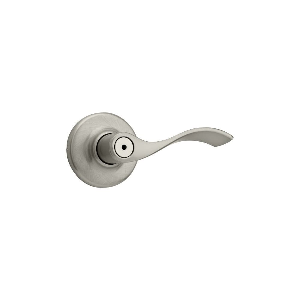 Satin Nickel Bed/Bath Balboa Privacy Door Lever