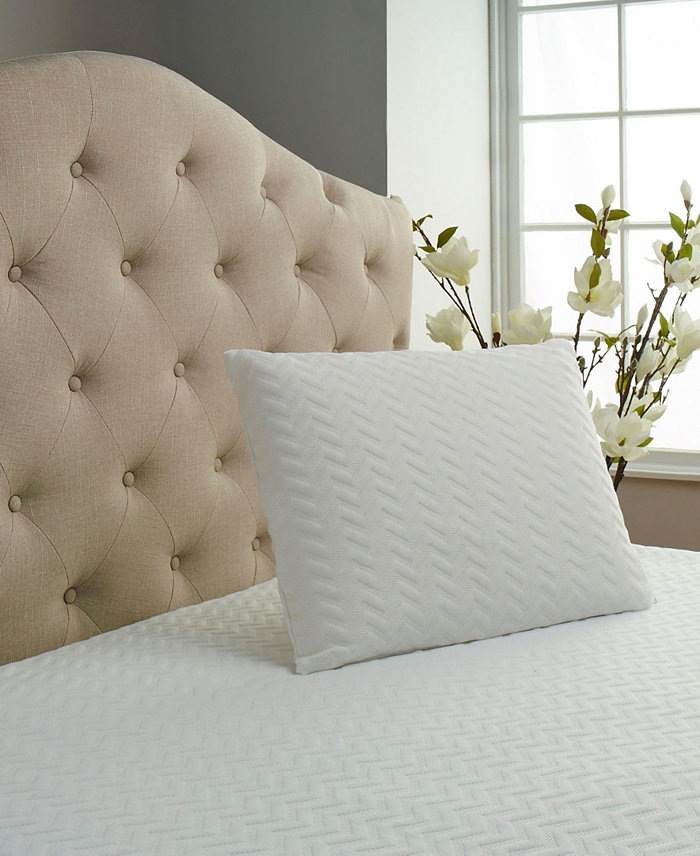 Carpenter Co. Comfort Tech Serene Foam Traditional Pillow， Standard