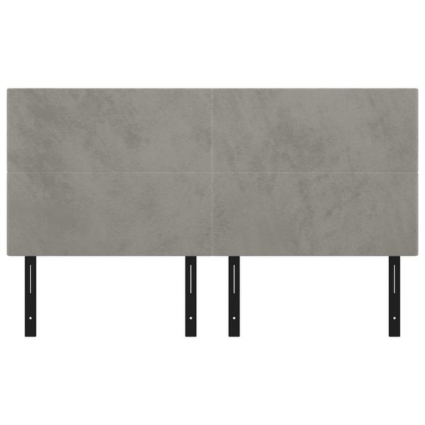 vidaXL Headboard Dark Gray 39.4