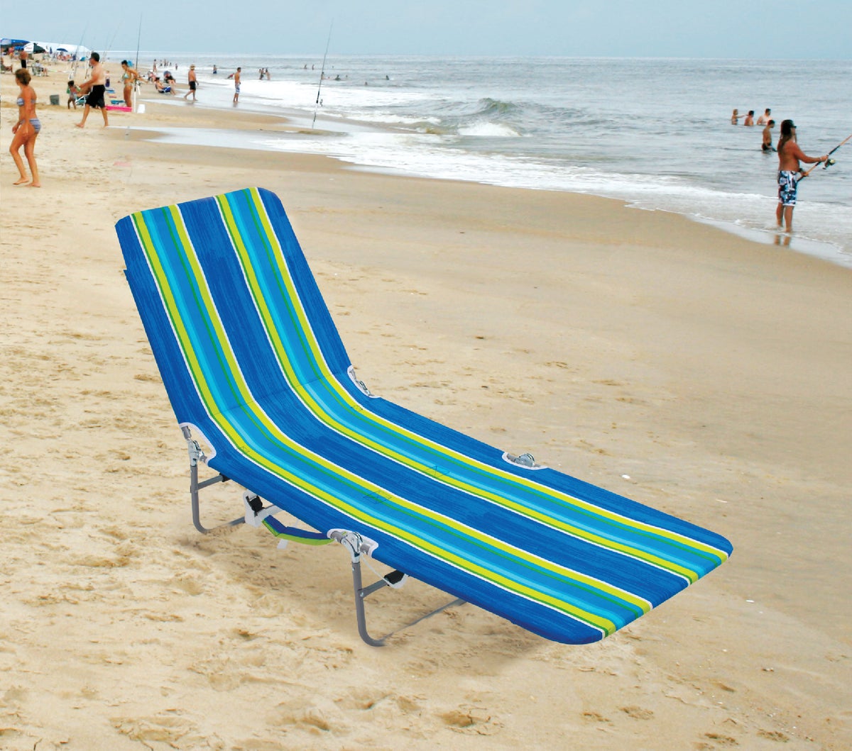 Rio Brands Beach Multiple-Position Beach Chair