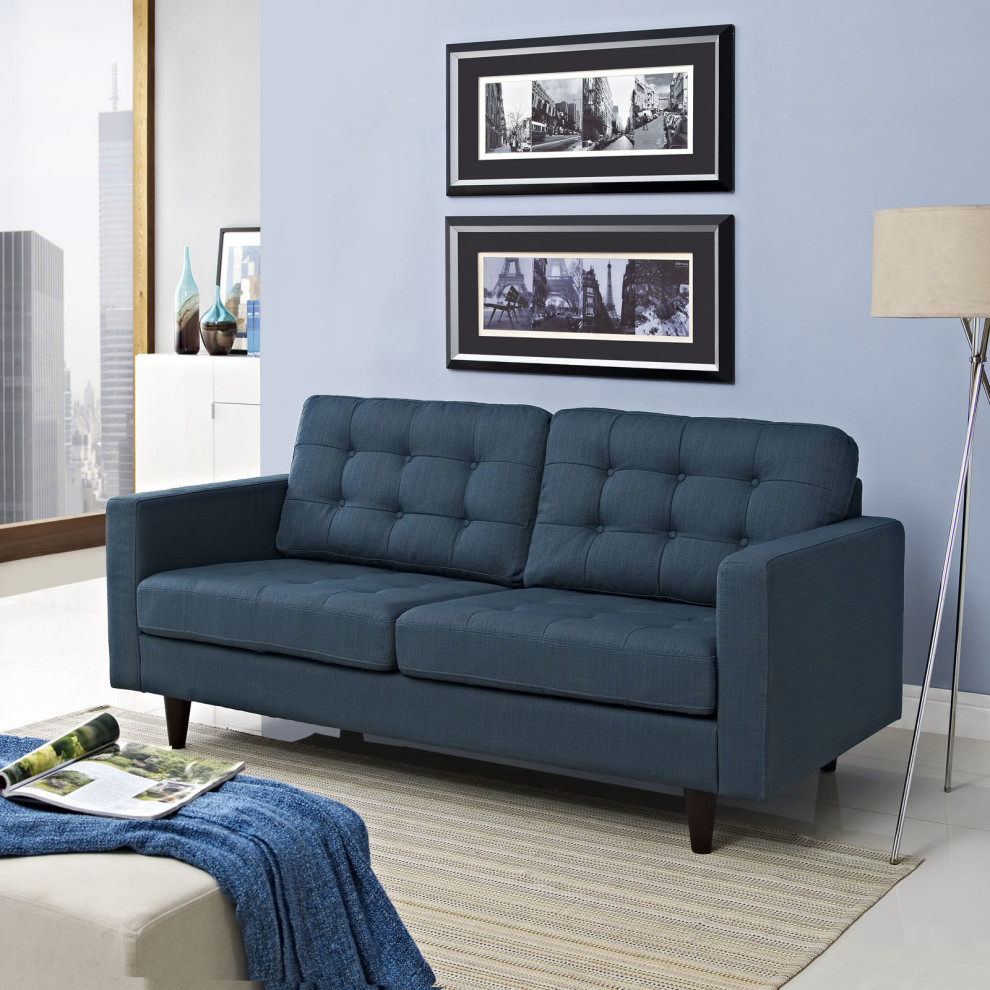 Miles Loveseat   Midcentury   Loveseats   by HedgeApple  Houzz