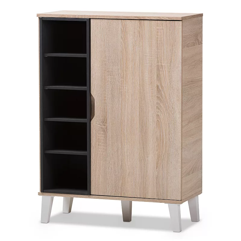 Baxton Studio Adelina Shoe Cabinet