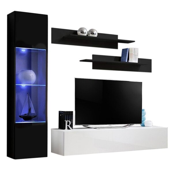 Fly G3 30TV Wall Mounted Floating Modern Entertainment Center