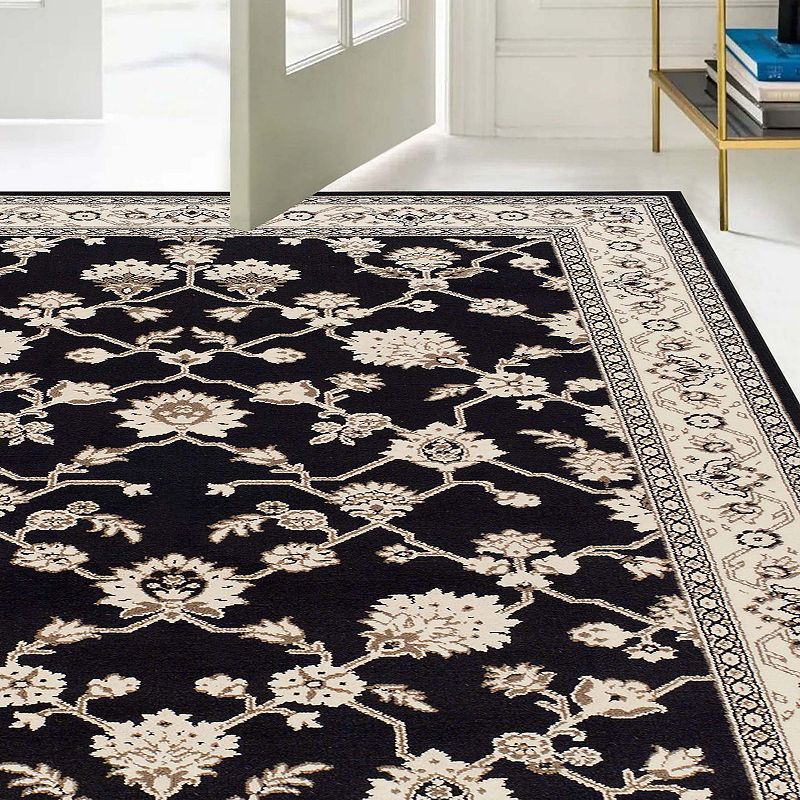 SUPERIOR Kingfield Traditional Floral Indoor Area Rug