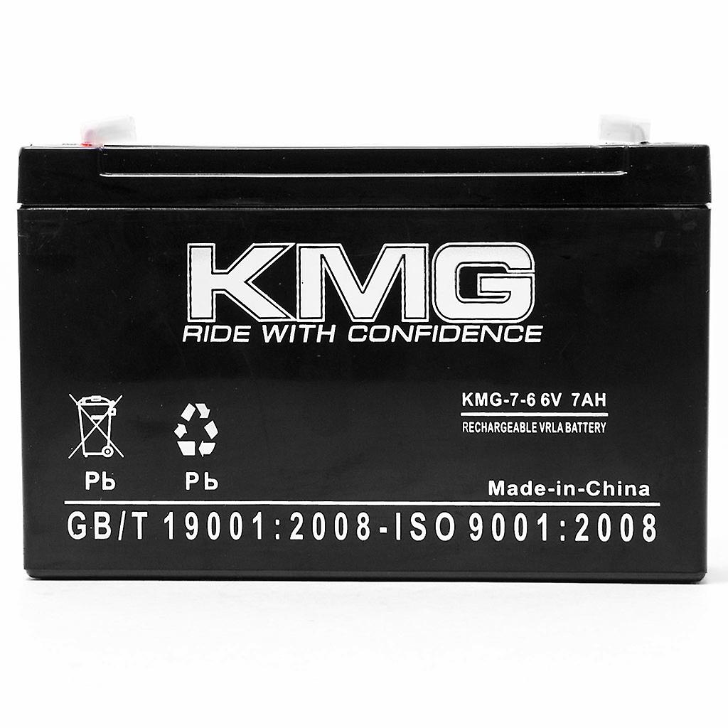 6V 7Ah Replacement Battery Compatible with Light Alarms 2PG1/L9MHV