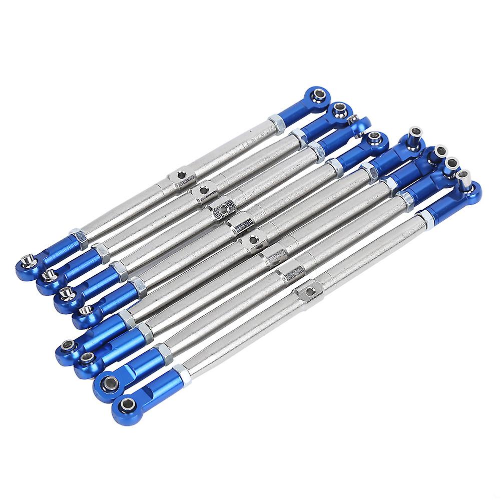 8pcs Metal Adjustable Tie Link Rod Rc Car Accessory For Traxxas 1/10 Erevo2.0 5319x 5338r