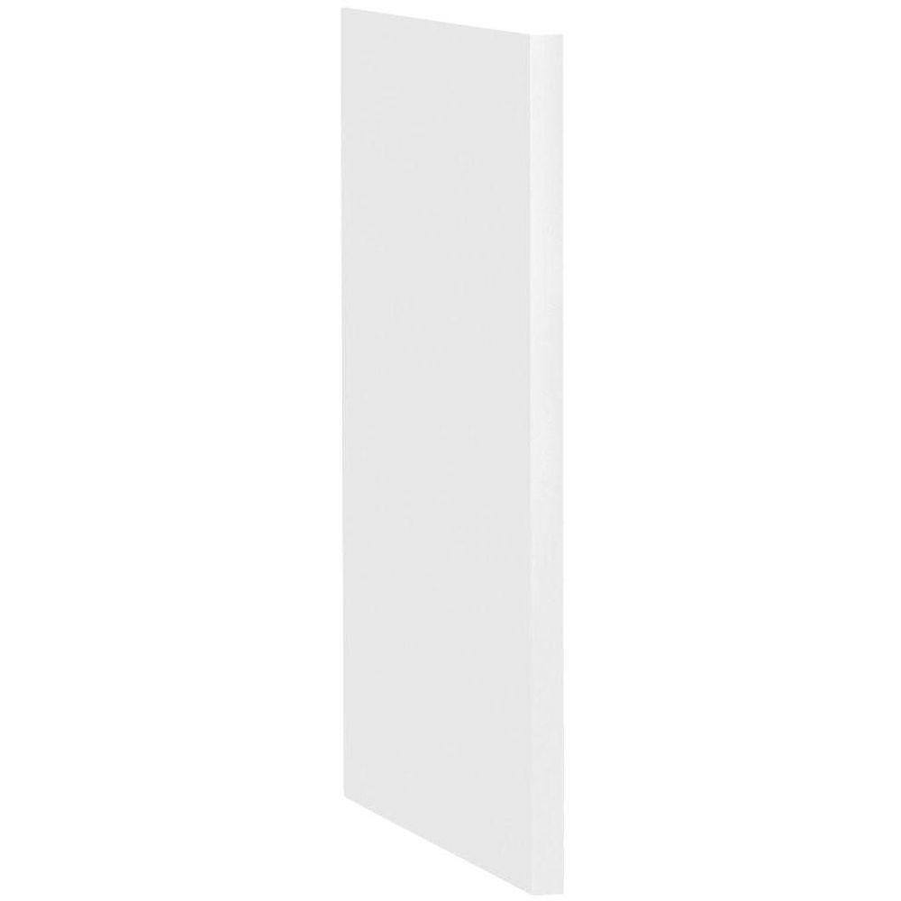 Hampton Bay 24 in. W x 34.5 in. H Dishwasher End Panel in Satin White KADEP-SW