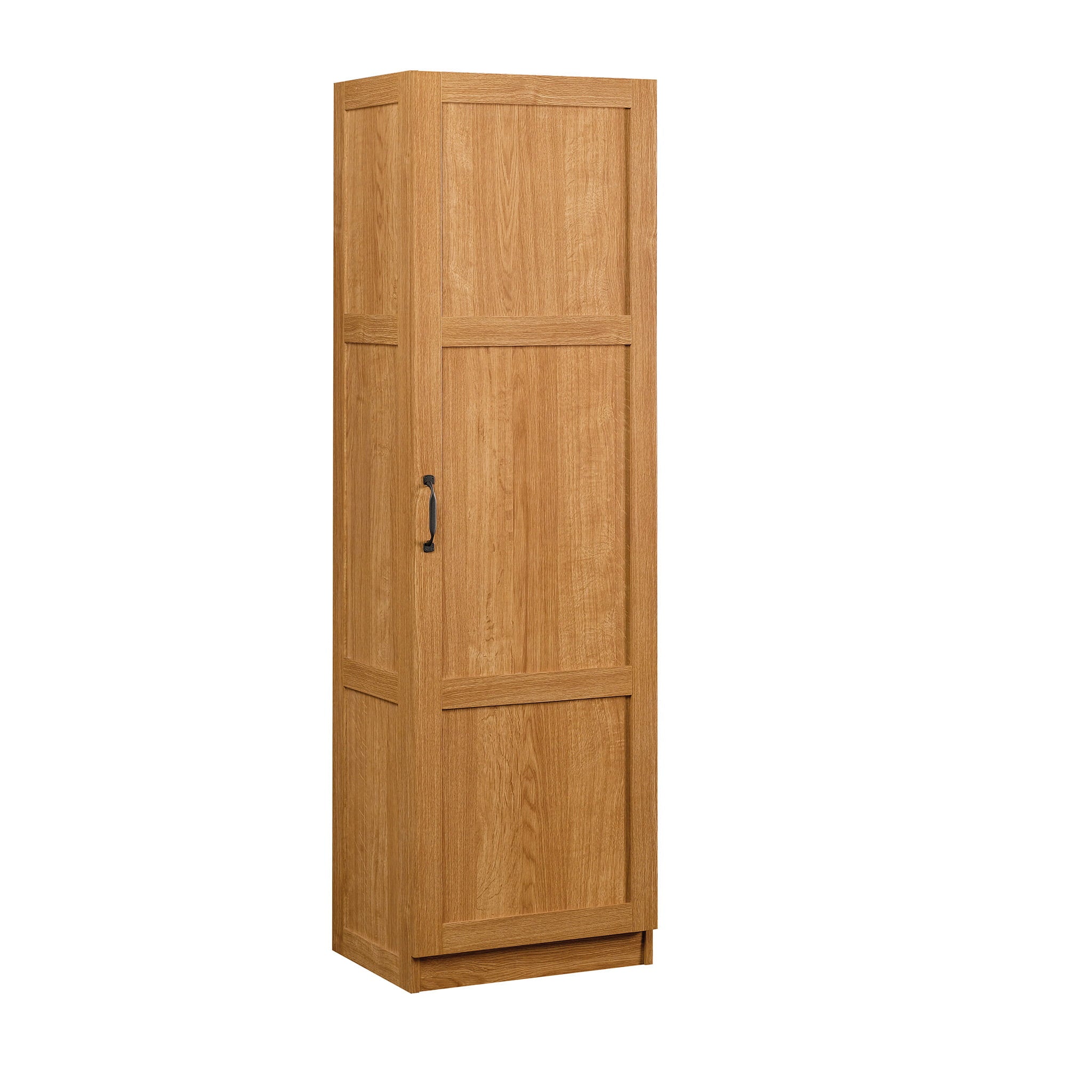 Sauder Storage Cabinet， Highland Oak Finish