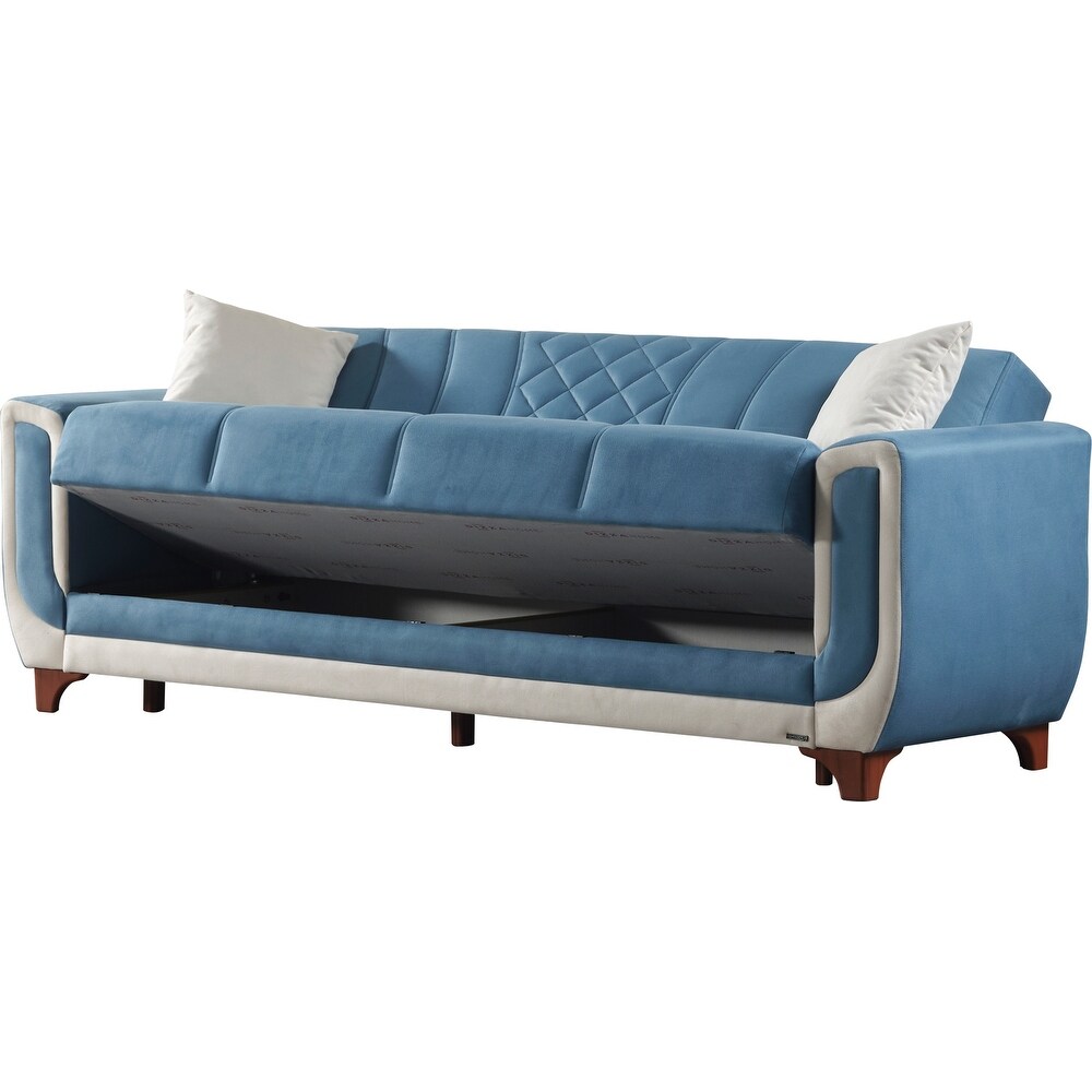 Berre Two Sofa One Chair Modern Living Room Set