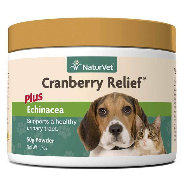 NaturVet Cranberry Relief Plus Echinacea Powder for Cats and Dogs