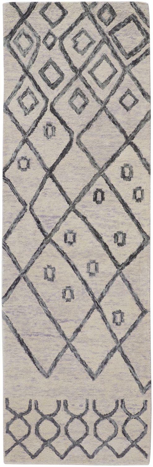 Quillan Hand Tufted Beige and Gray Rug by BD Fine