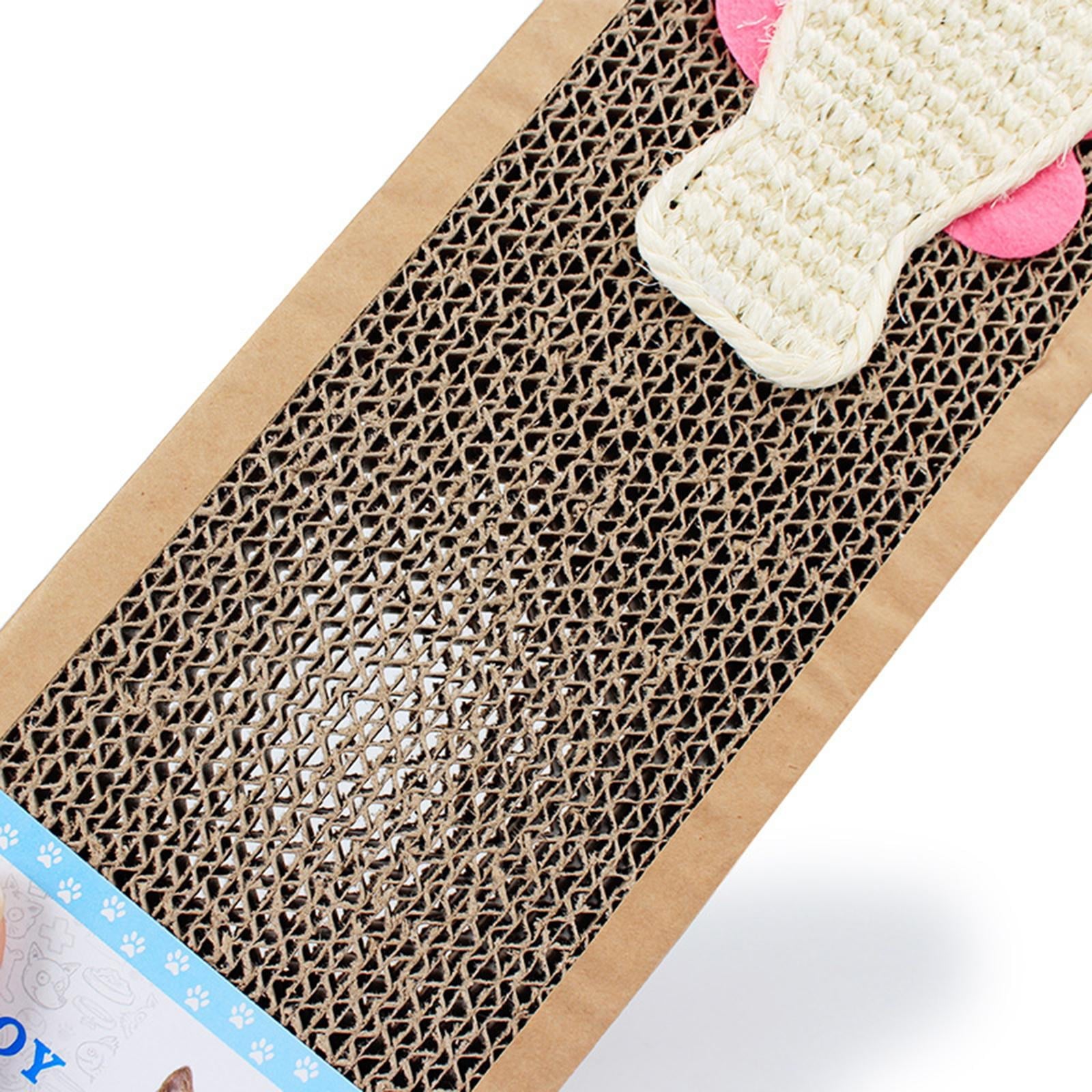 2x Cat Scratcher Pads Scratching Board Corrugated Cardboard Products