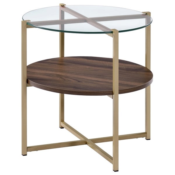 Braiden Round End Table