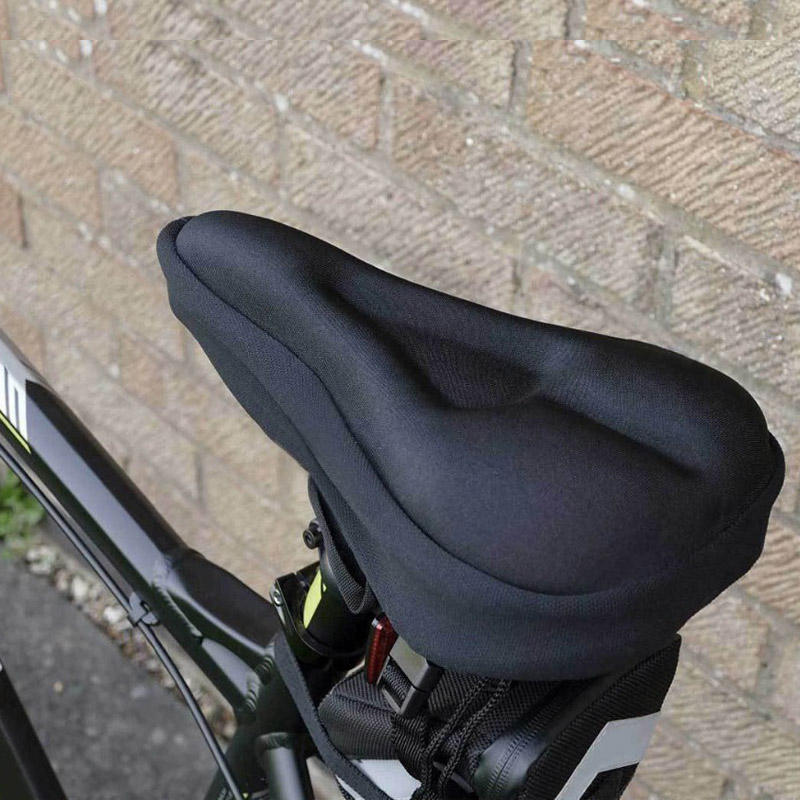 3D Soft Thickened Bicycle Seat Breathable Bicycle Saddle Seat Cover Comfortable Foam Seat Mountain Bike Cycling Pad Cushion Cove