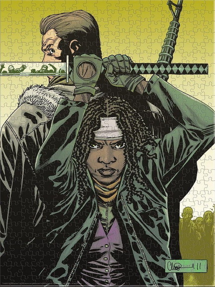 USAopoly The Walking Dead Cover Art Issue  92 550 ...