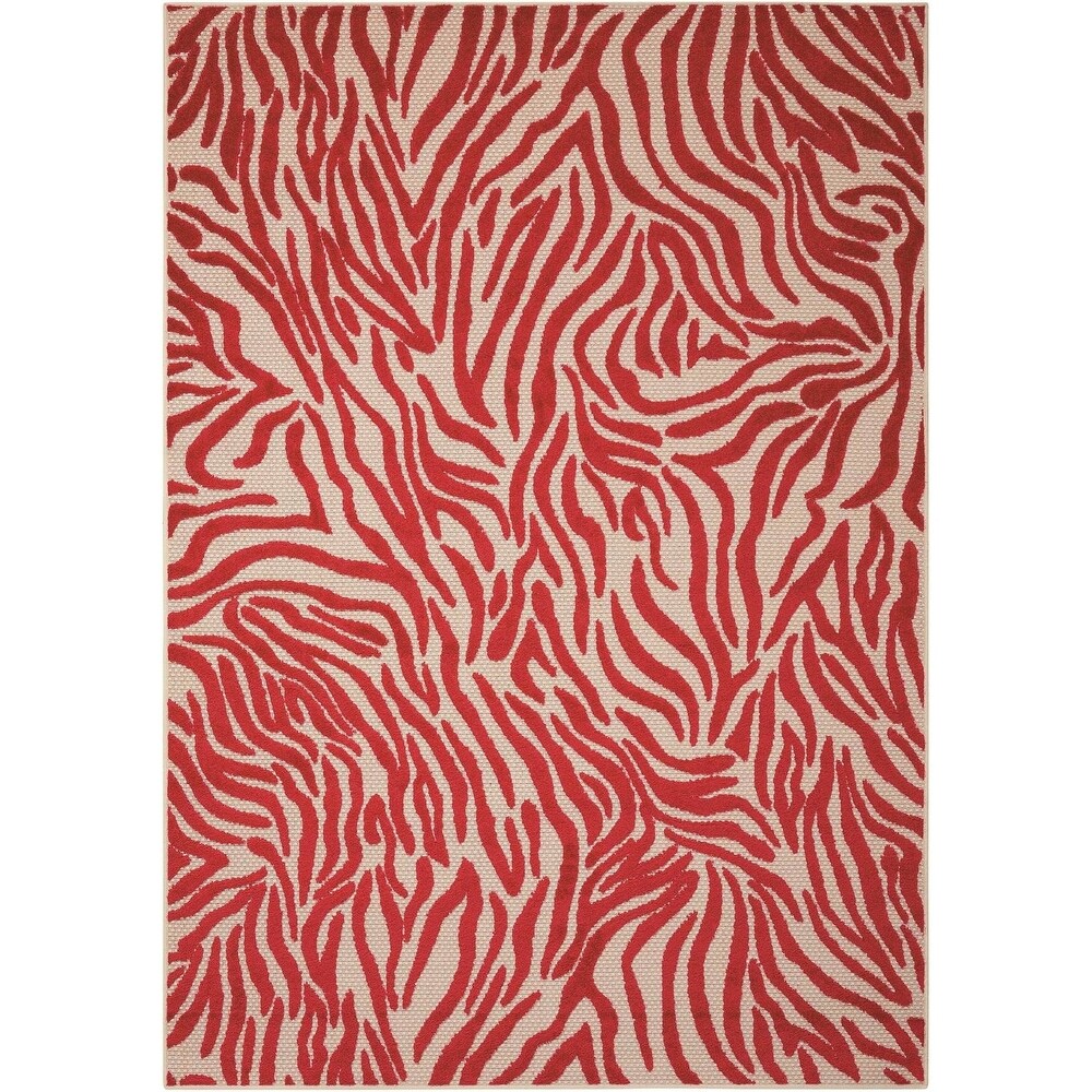 Nourison Animal Print Indoor/ Outdoor Area Rug