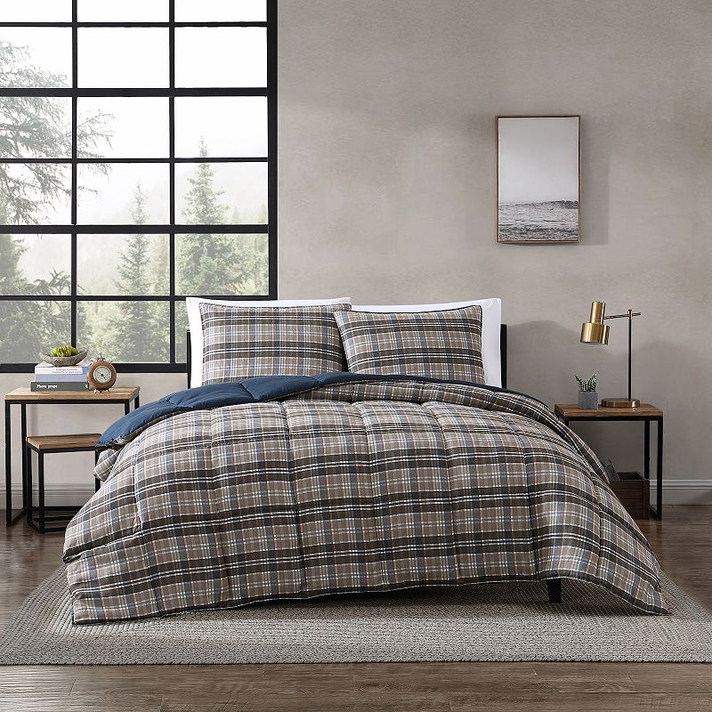 Eddie Bauer Rugged Plaid Duvet Cover Set