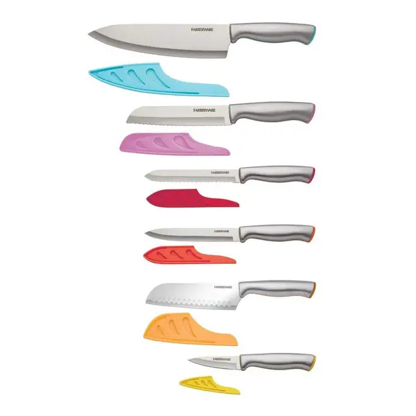 Farberware 12-Piece Stamped Stainless Steel Cutlery Set