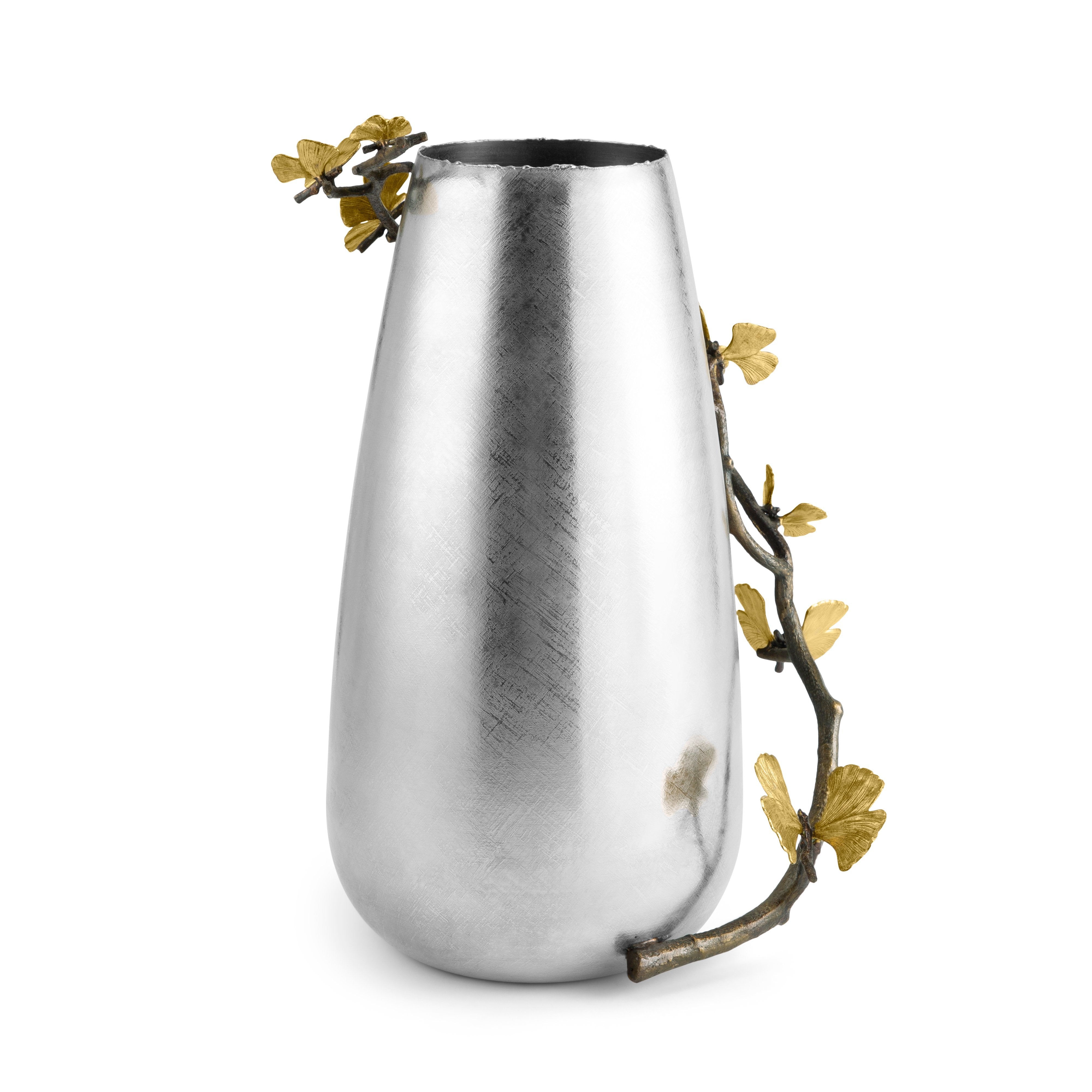 Butterfly Ginkgo Vase