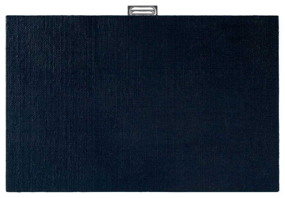 Keros 3 Drawer Navy Raffia Chest (5610350)   Contemporary   Accent Chests And Cabinets   by Butler Specialty Company  Houzz