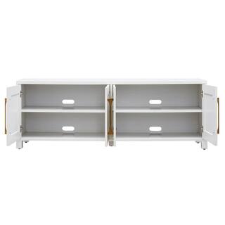 MeyerCross Chabot 68 in. White TV Stand Fits TV's up to 75 in. TV1136