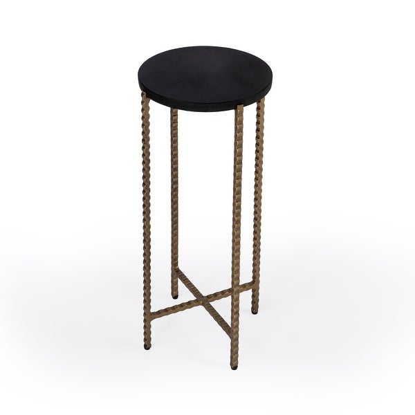 Nigella Granite Cross Legs Side Table