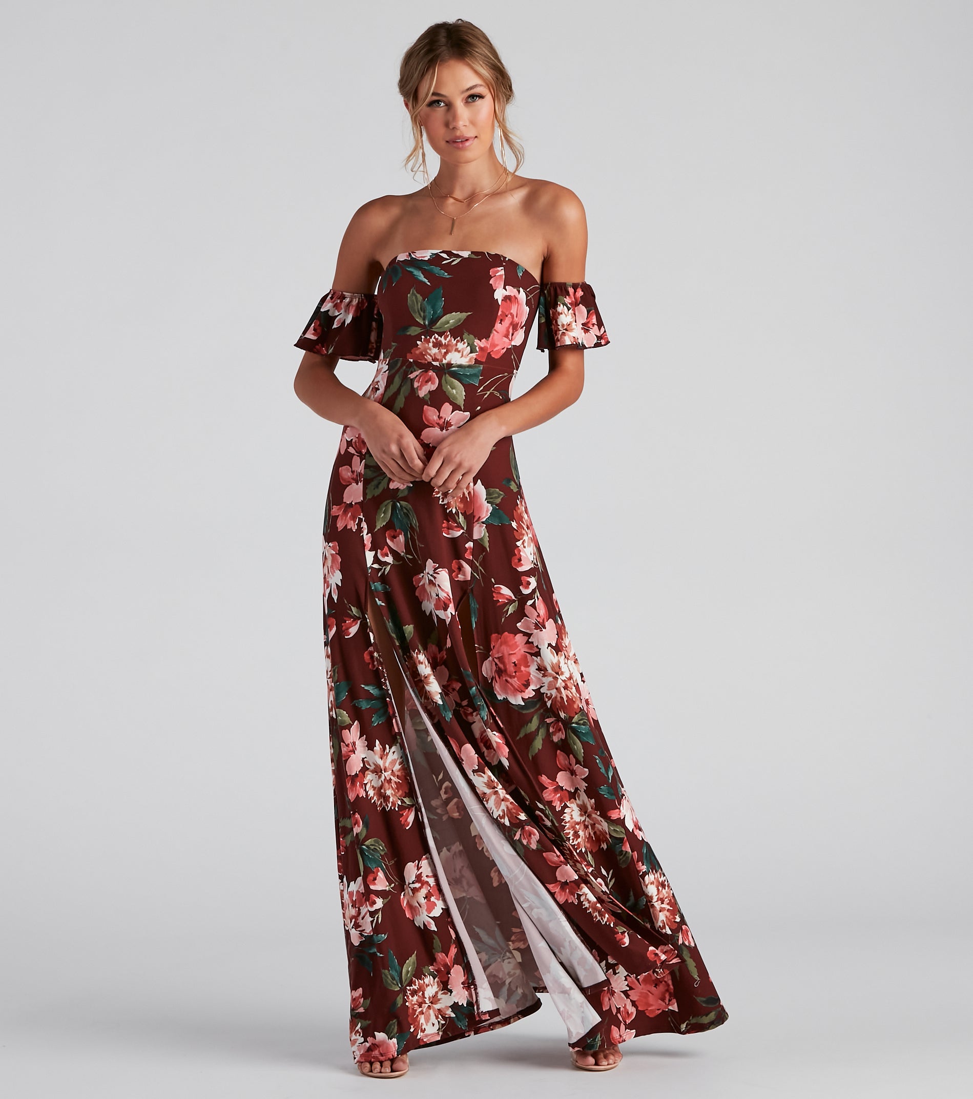 Total Beauty Floral Maxi Dress