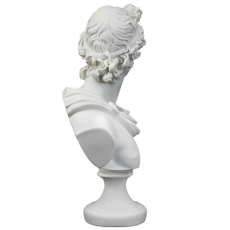 Design Toscano Apollo Belvedere  c. 350 325 BC: Bonded Marble Resin Bust