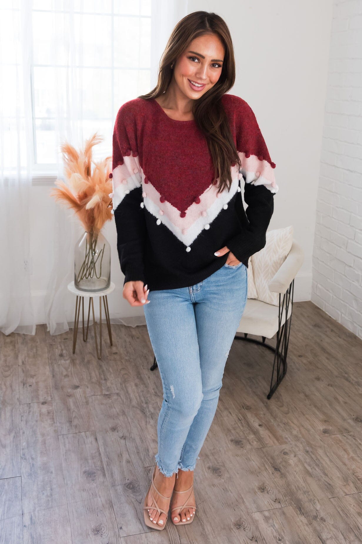 Cozy Afternoon Modest Sweater