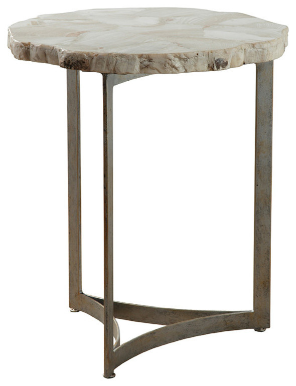 Tate Spot Table   Beach Style   Side Tables And End Tables   by Lexington Home Brands  Houzz