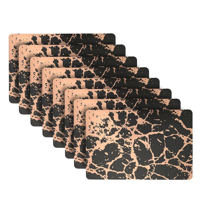 Dainty Home Marble Cork 12 x 18 Placemats Set Of 6