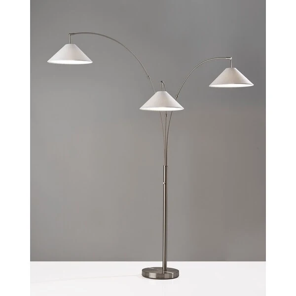 Braxton 3-Arm Arc Lamp